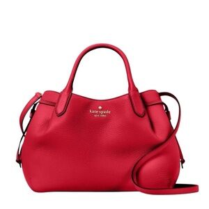 Kate Spade Perfect Cherry Red Dumpling Large Satchel Crossbody
